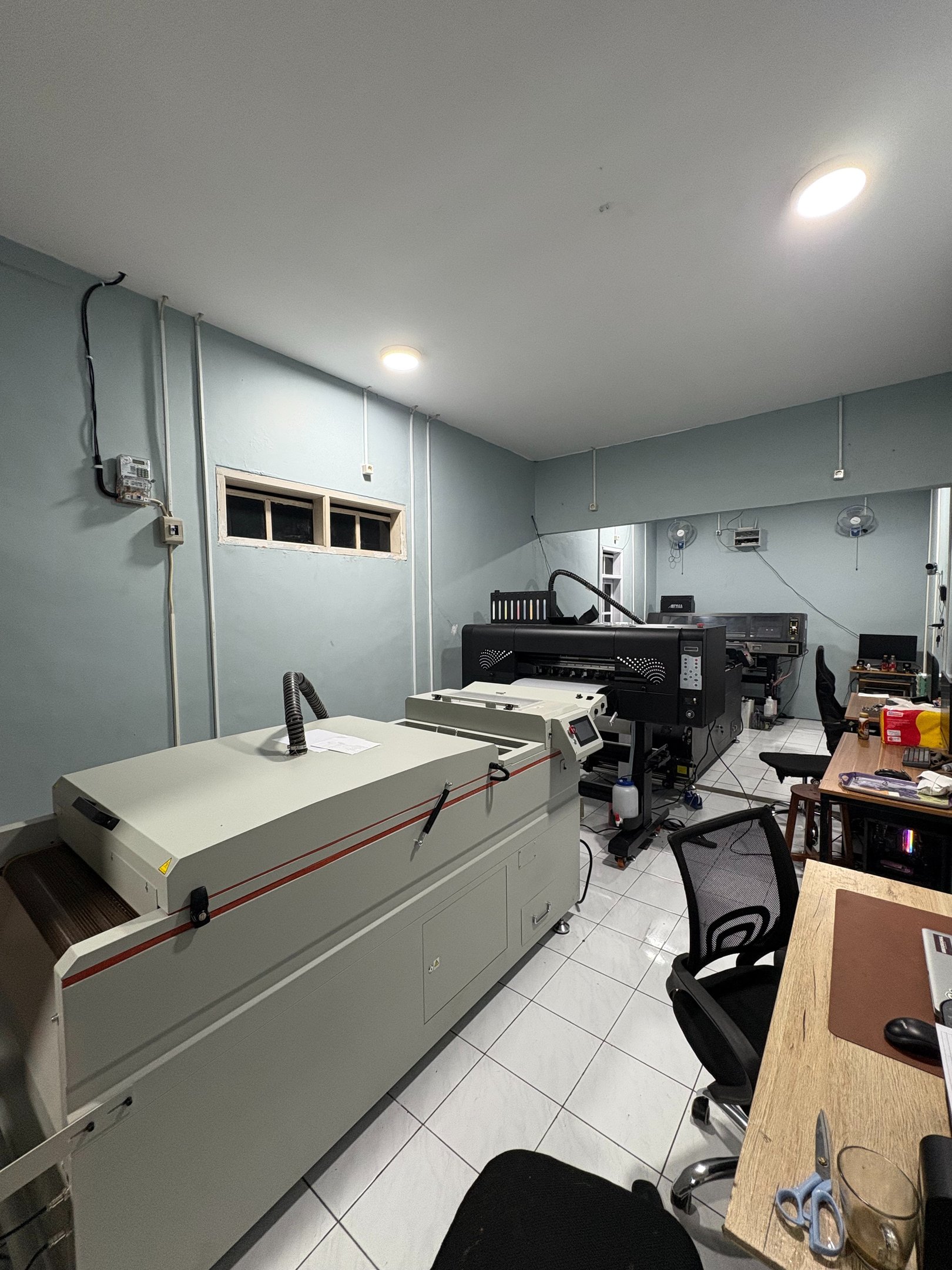 mesin cetak sablon DTF Himade Studios