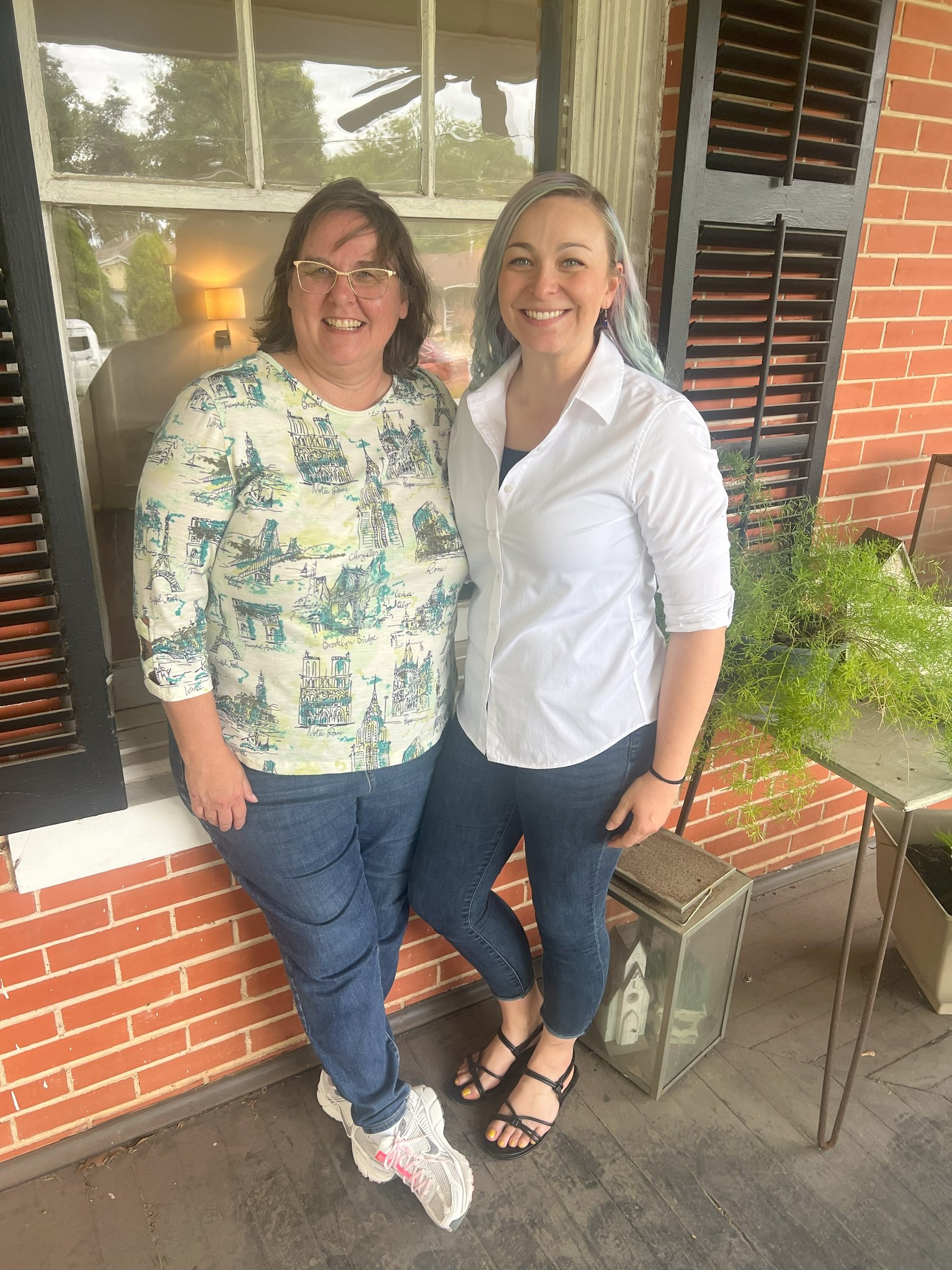 Suzy Hankins and Tabitha Dominguez