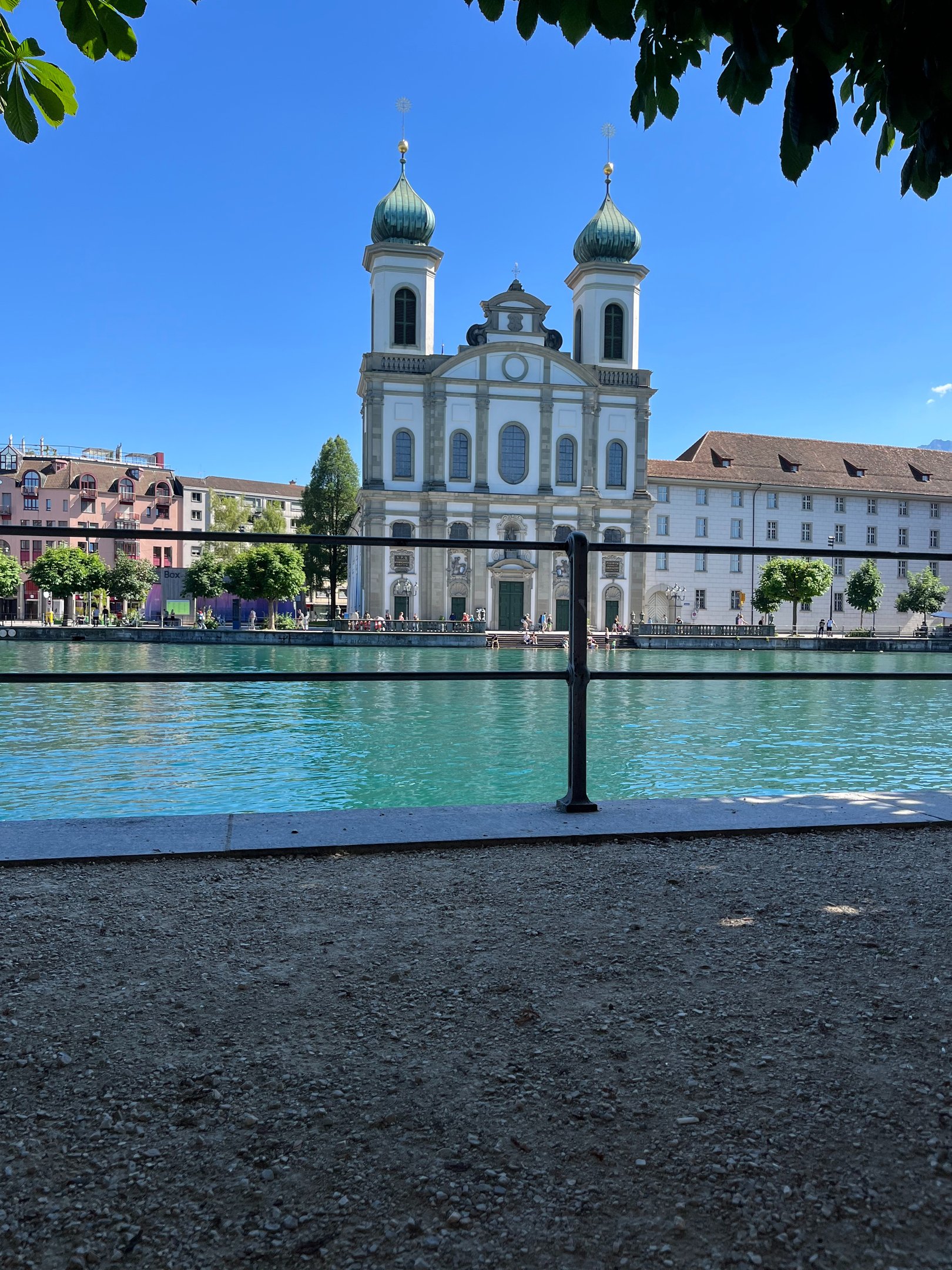 The Jesuit Church in Lucerne