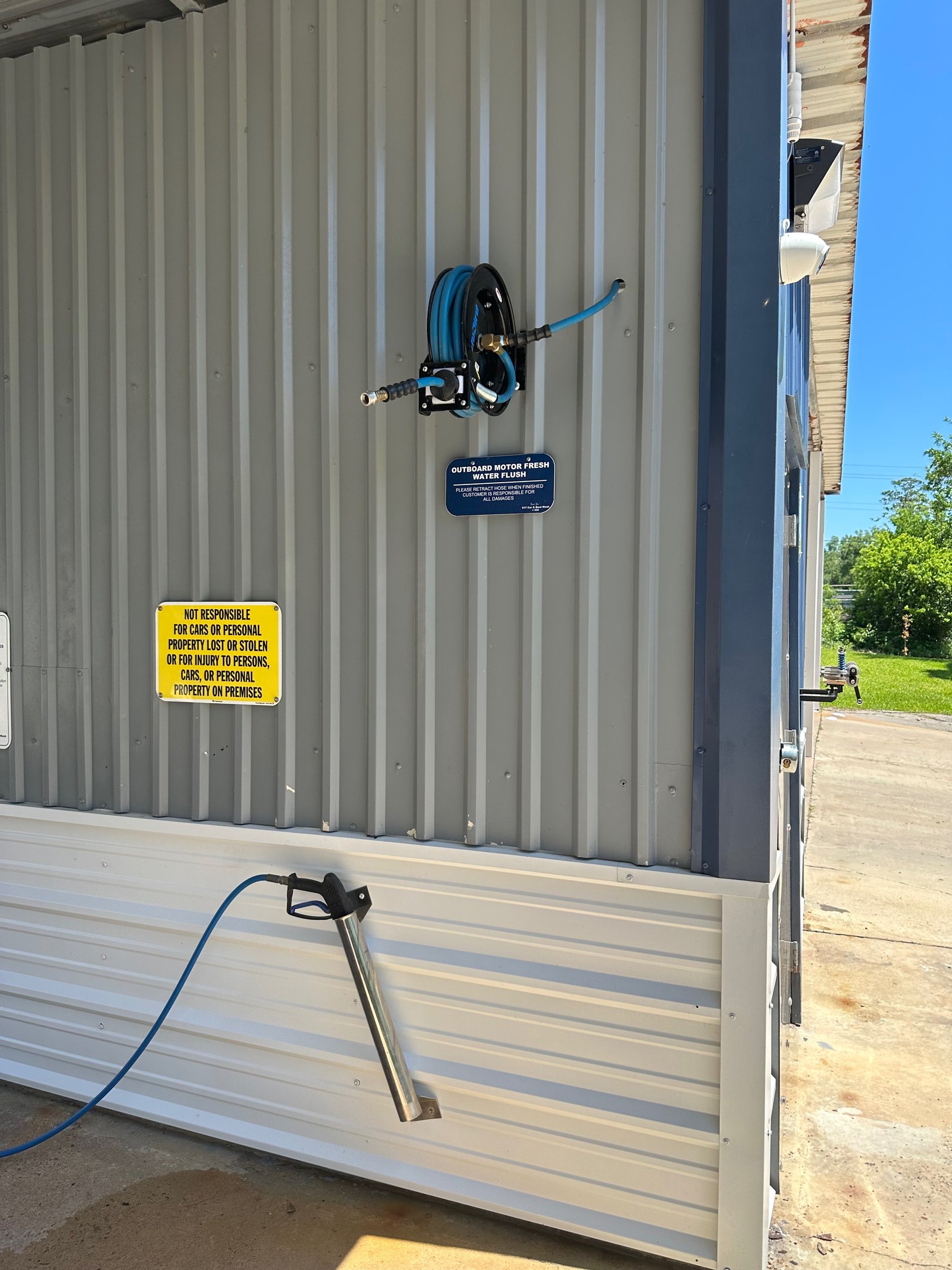 Boat Outboard Motor Flush 