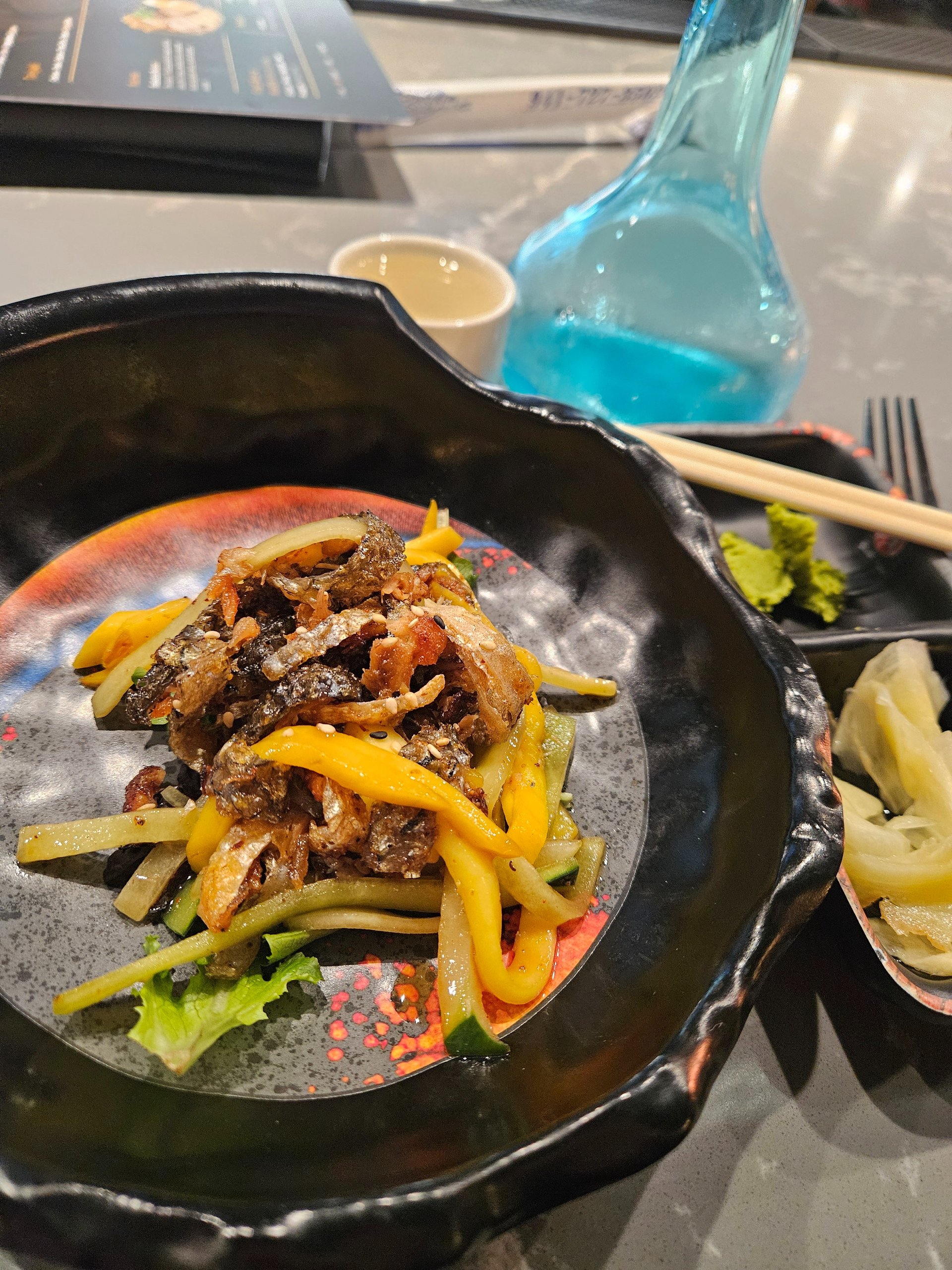 salom skin salad Sushi Kami Bradenton, FL