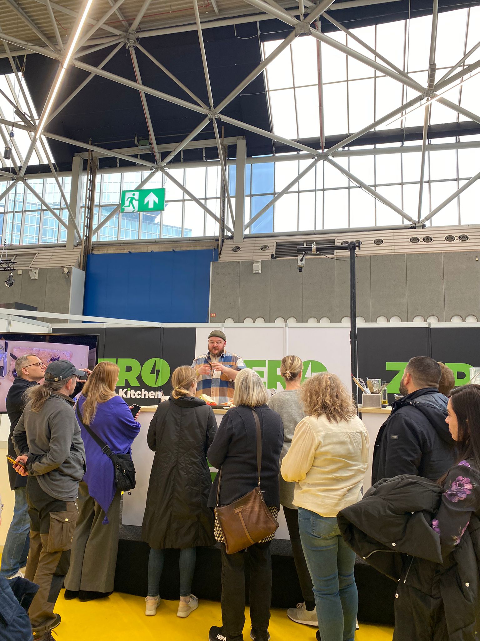 Showcooking at Fully Charged Show