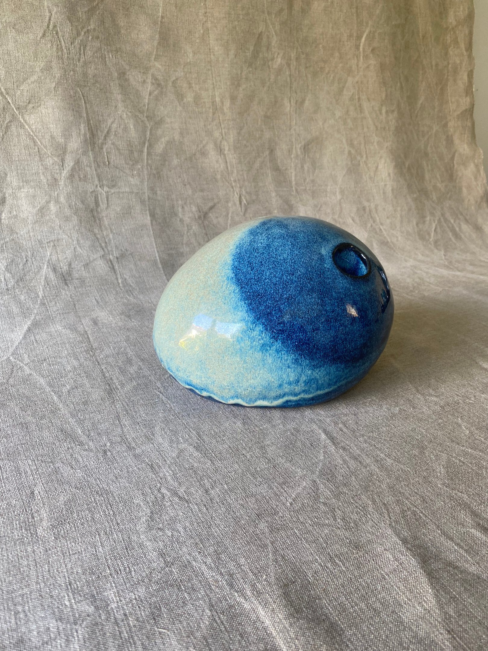 vase sculptural pour fleurs sèches