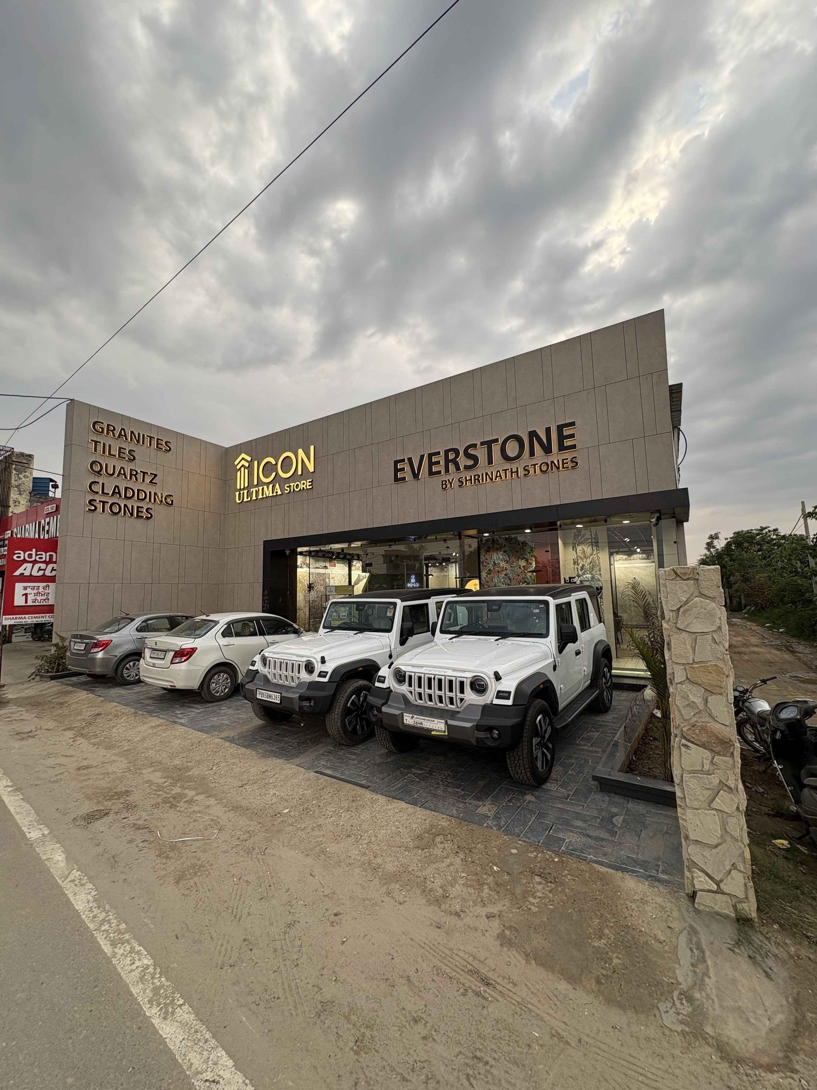 Everstone Ludhiana by shrinath stones showroom exterior