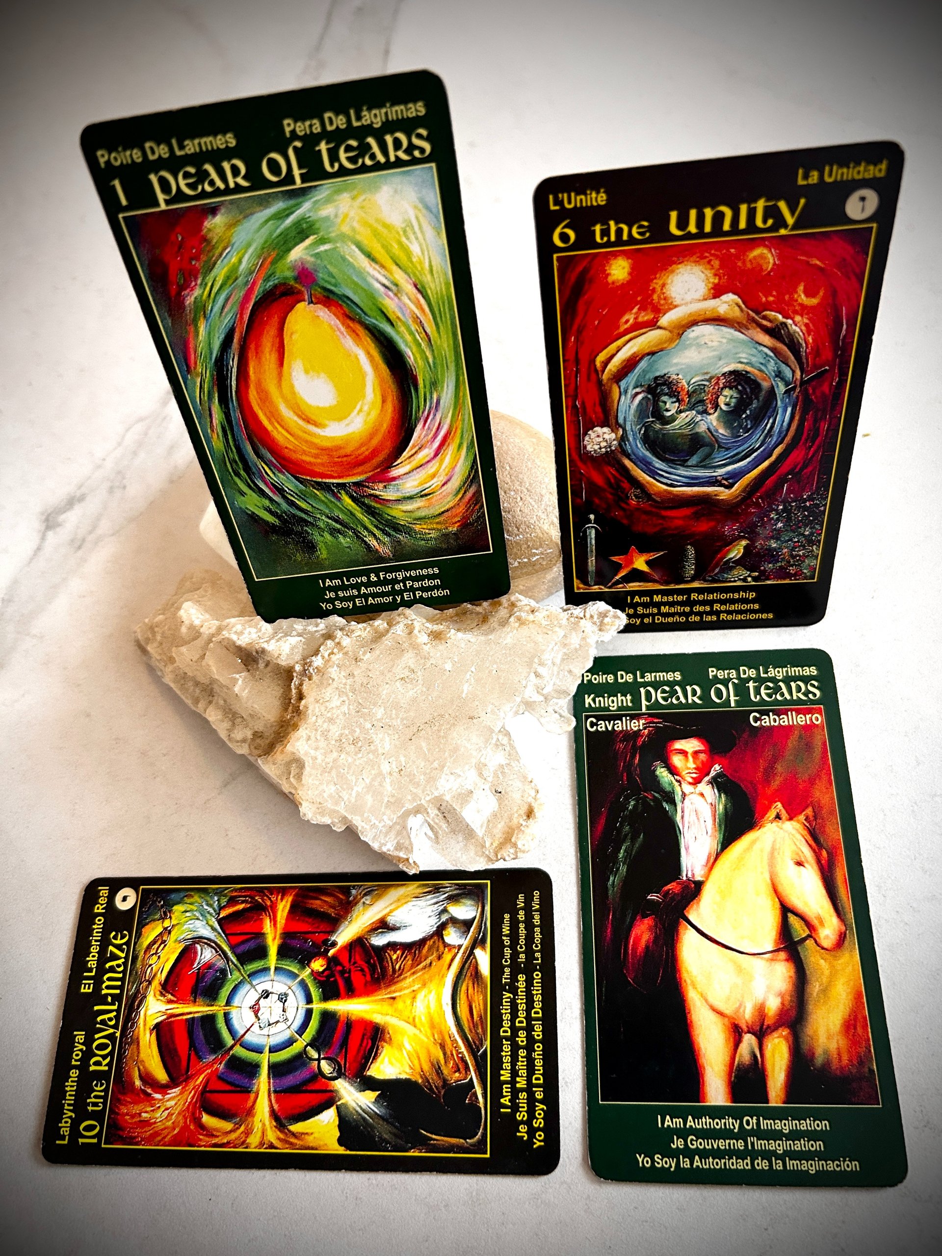 Love Tarot reading 4 cards New relationship romance and destiny