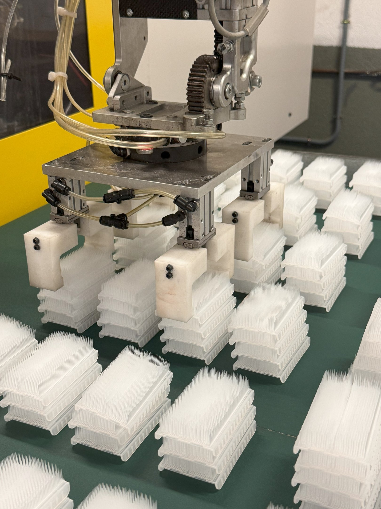 cepillos plástico hospitales reciclables