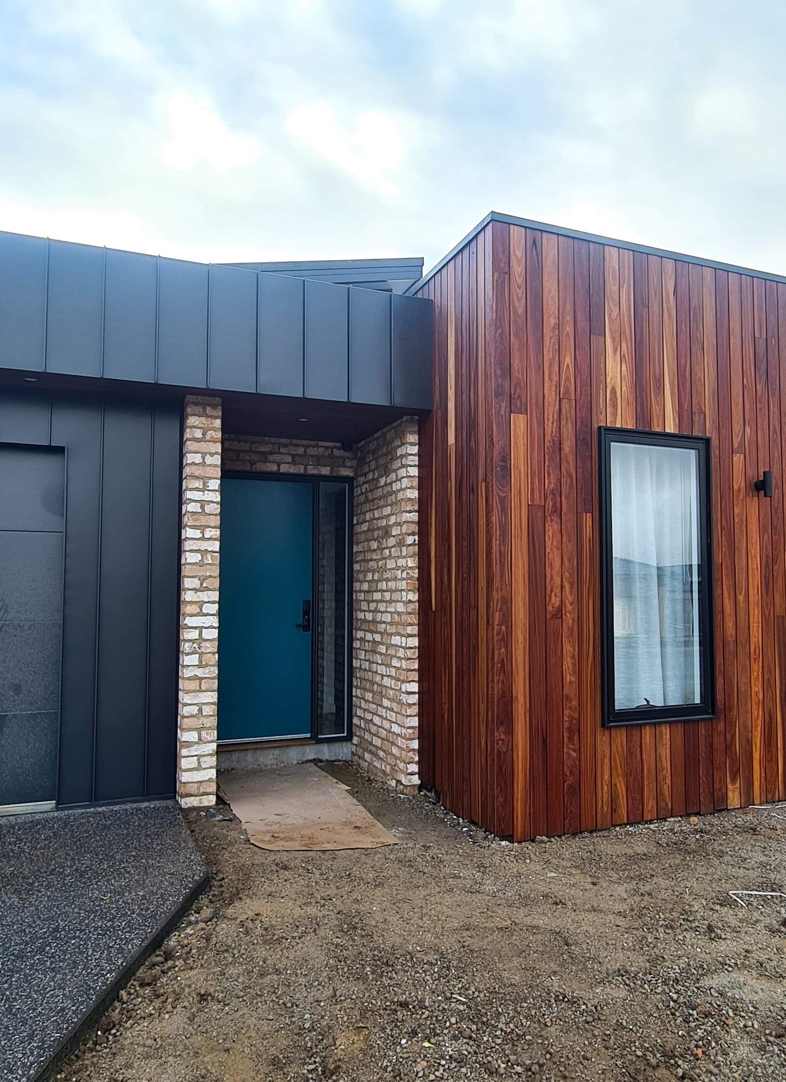 Timber cladding installed by Dylan Ludbrook Carpentry in Geelong