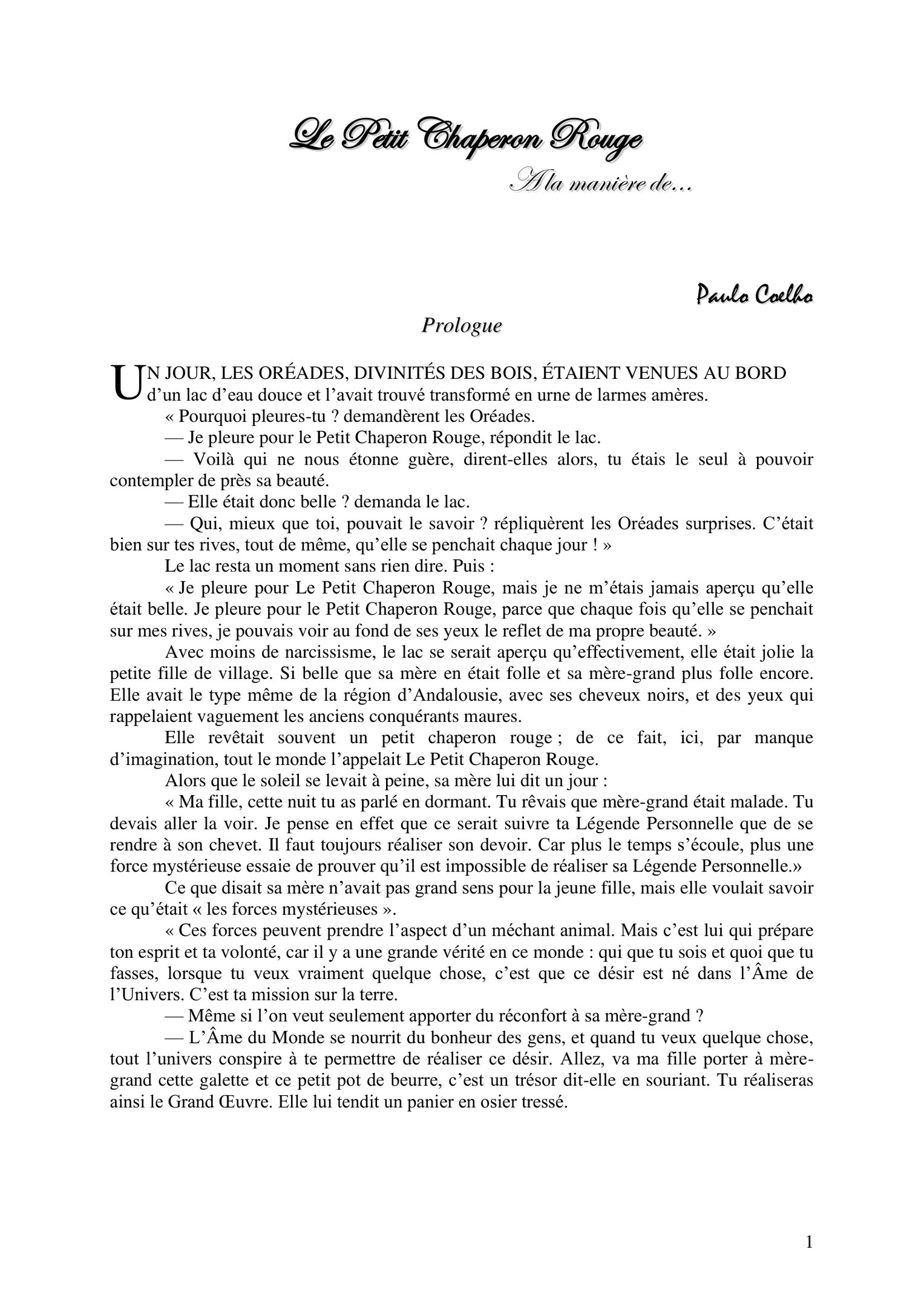 chaperon rouge 1