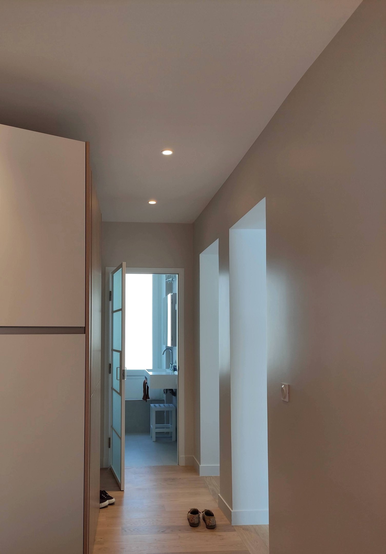 projet bouloi de carmela iannibelli architecte, entree