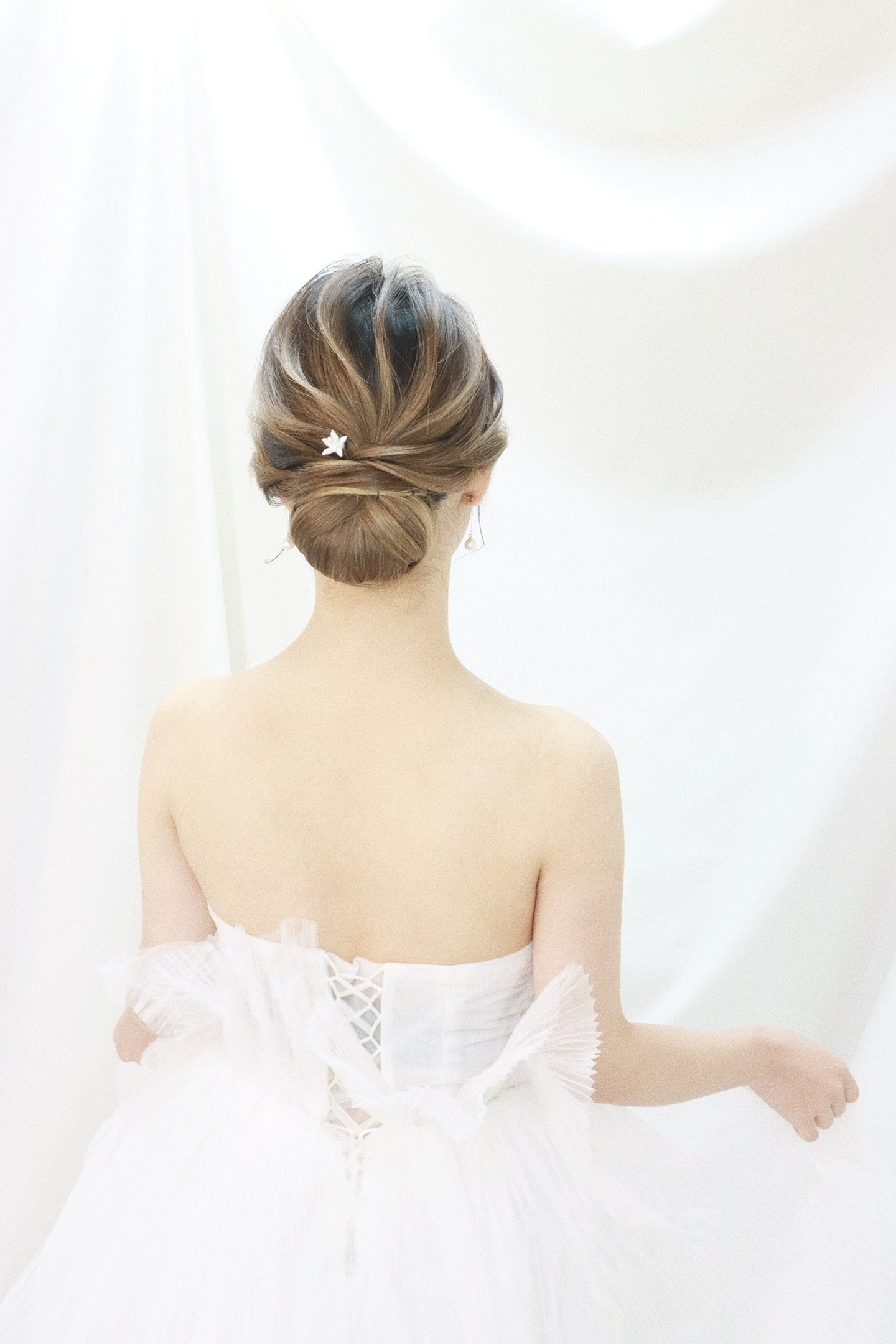 香港婚禮新娘化妝師-新娘髮型