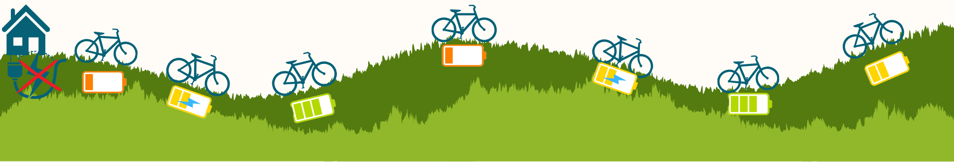 Schéma de charge et décharge des supercondensateurs du vélo Styx