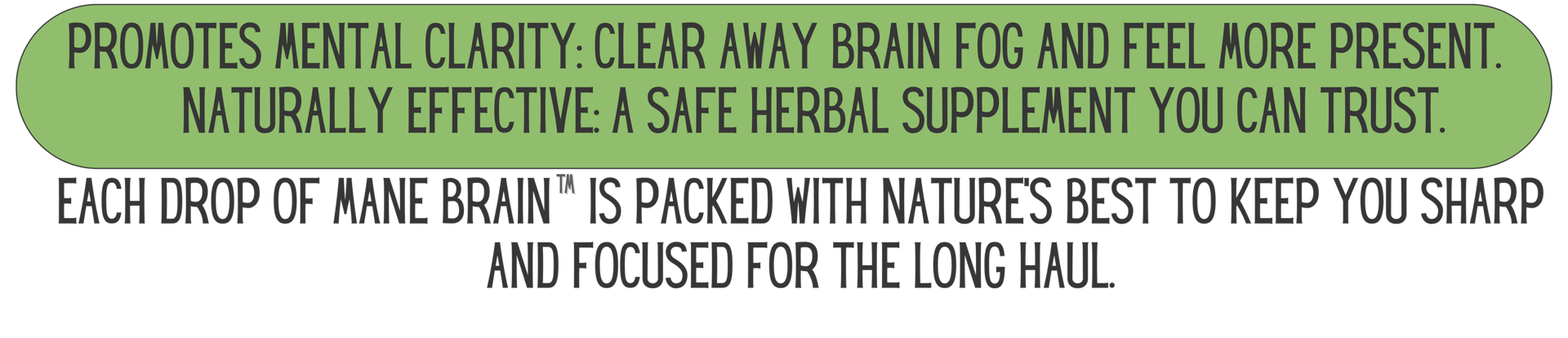 Mane Brain™ offers premium mushroom-based wellness products designed to support focus, memory,.