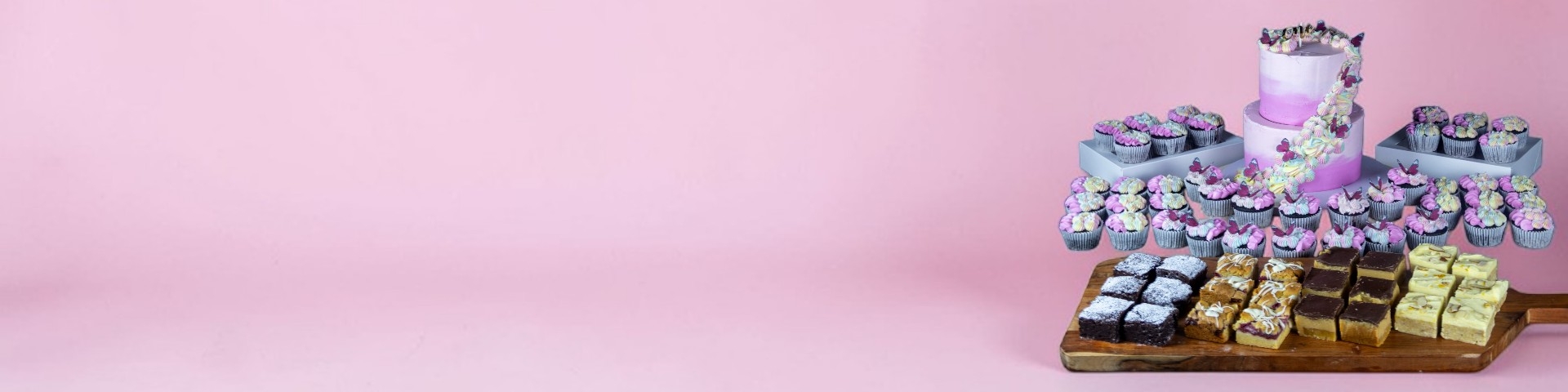 custom celebration cake and dessert table by NZBaker in Hamilton