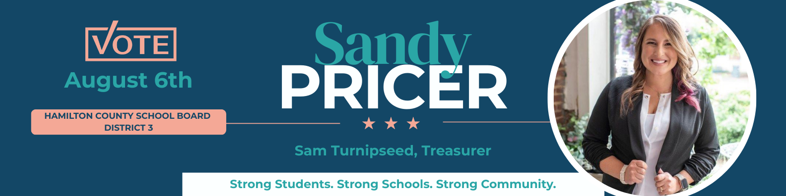 Sandy Pricer for Hamilton County School Board District 3