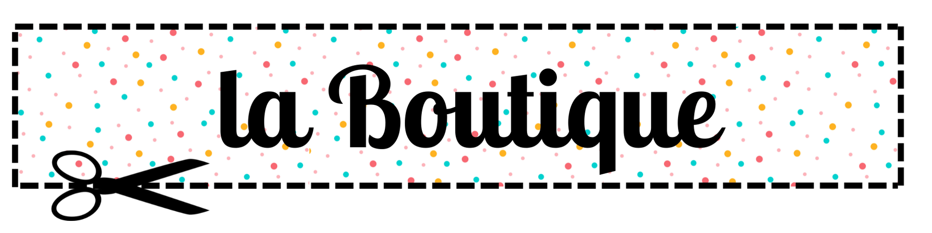 enseigne la boutique