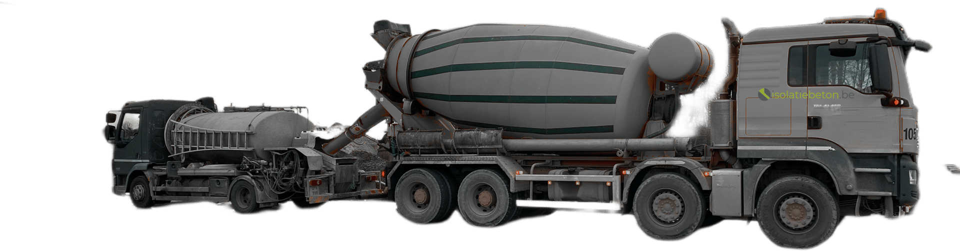 Schuimbetonpomp betonmixer