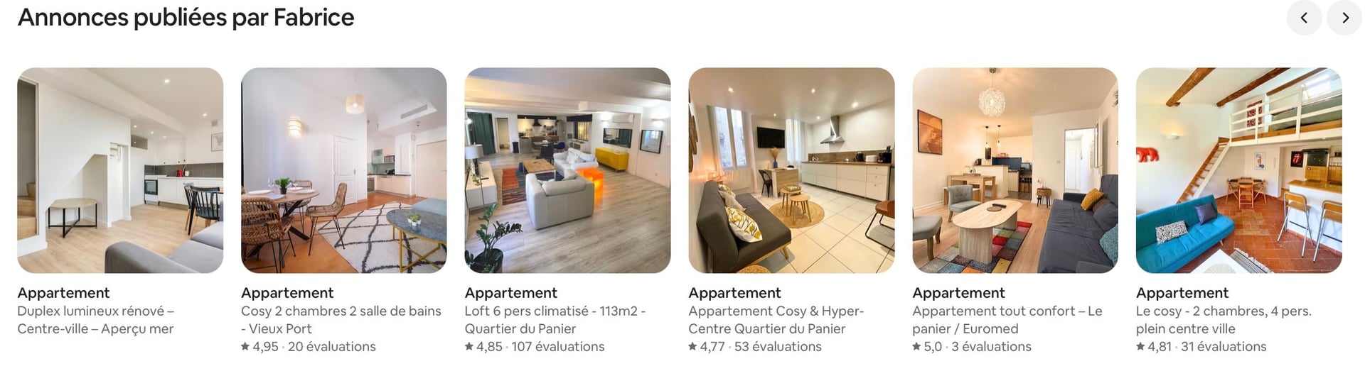 avis clients superhost airbnb casamore note rating 5 étoiles