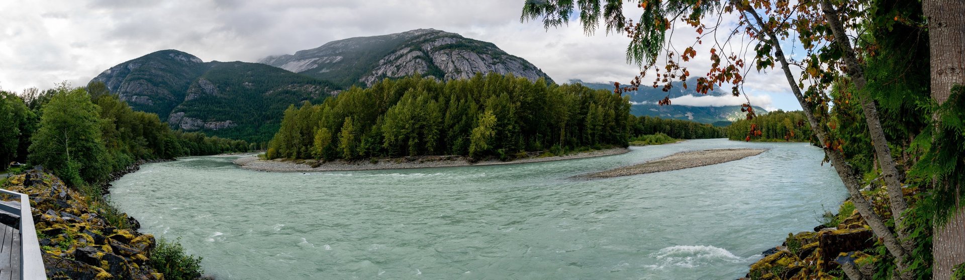 View of Bella Coola River
