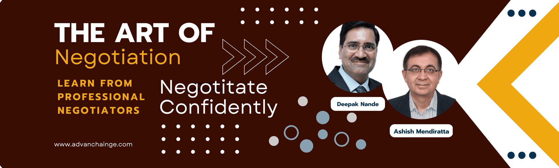 Learn negotiation skills from experts