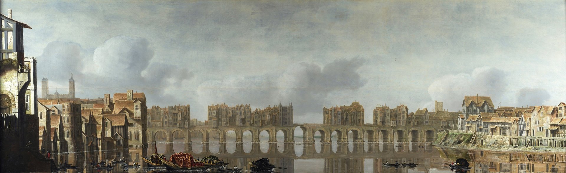 Old London Bridge ca. 1630