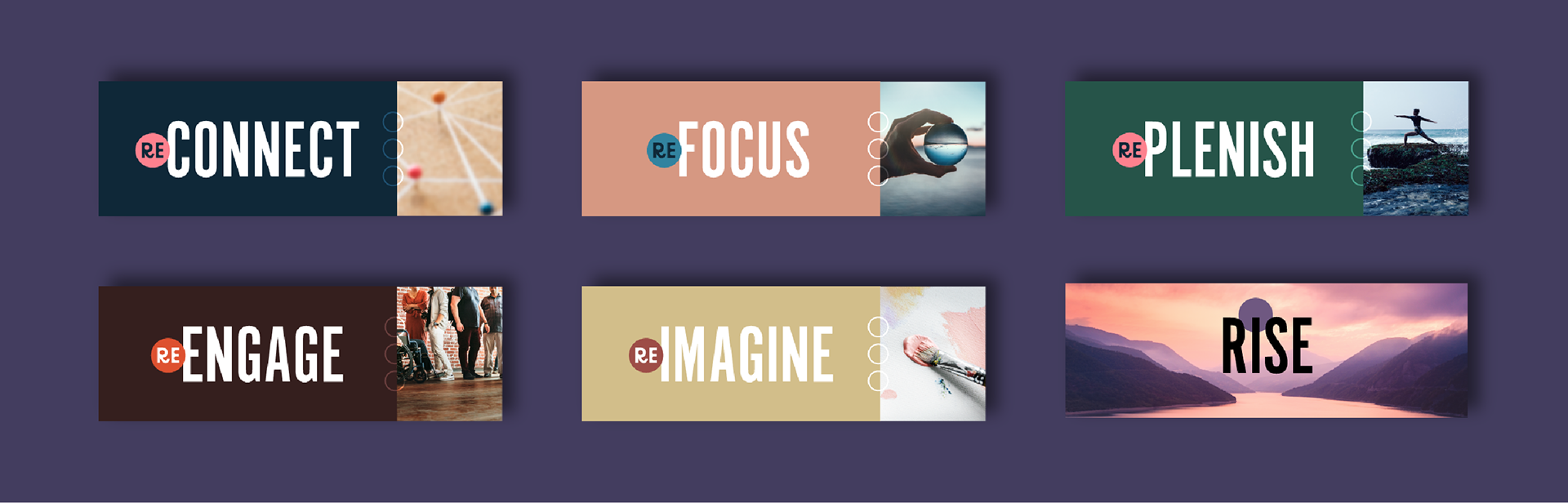 Digital banners to accompany newsletter