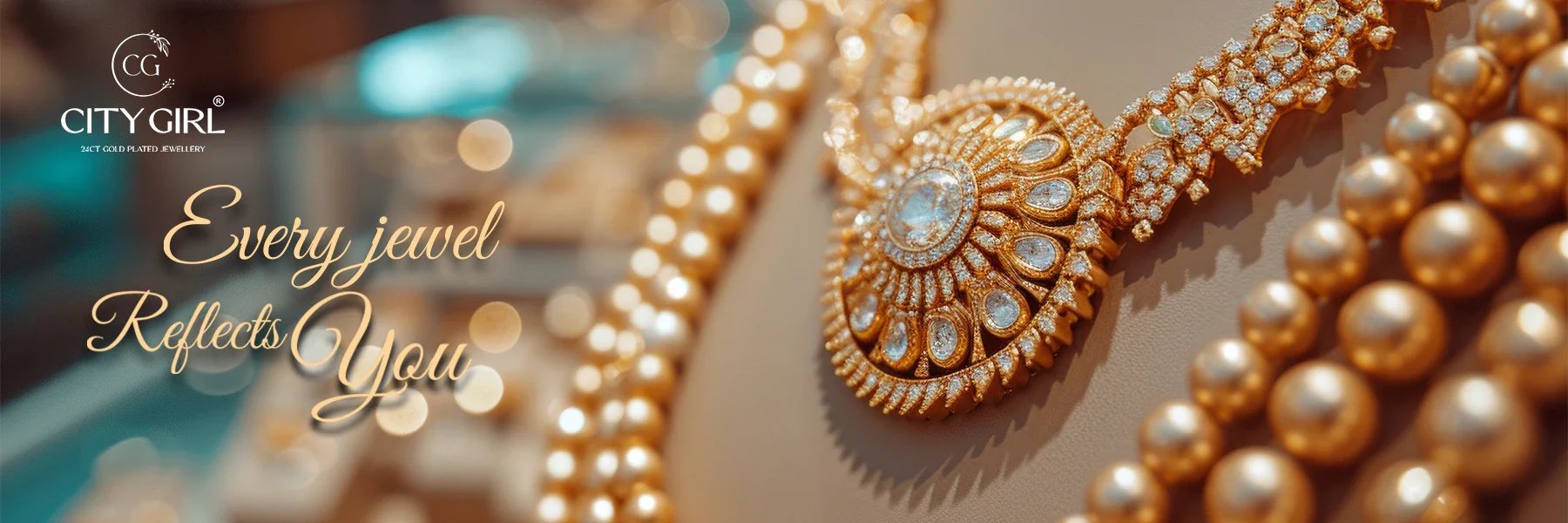 City Girl Jewellery 24Carat Gold Plated Sets for Women