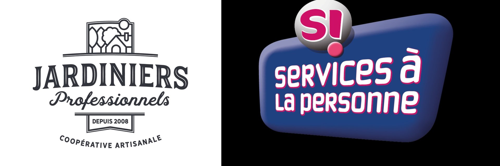 logo jardiniers professionnels et service à la personne