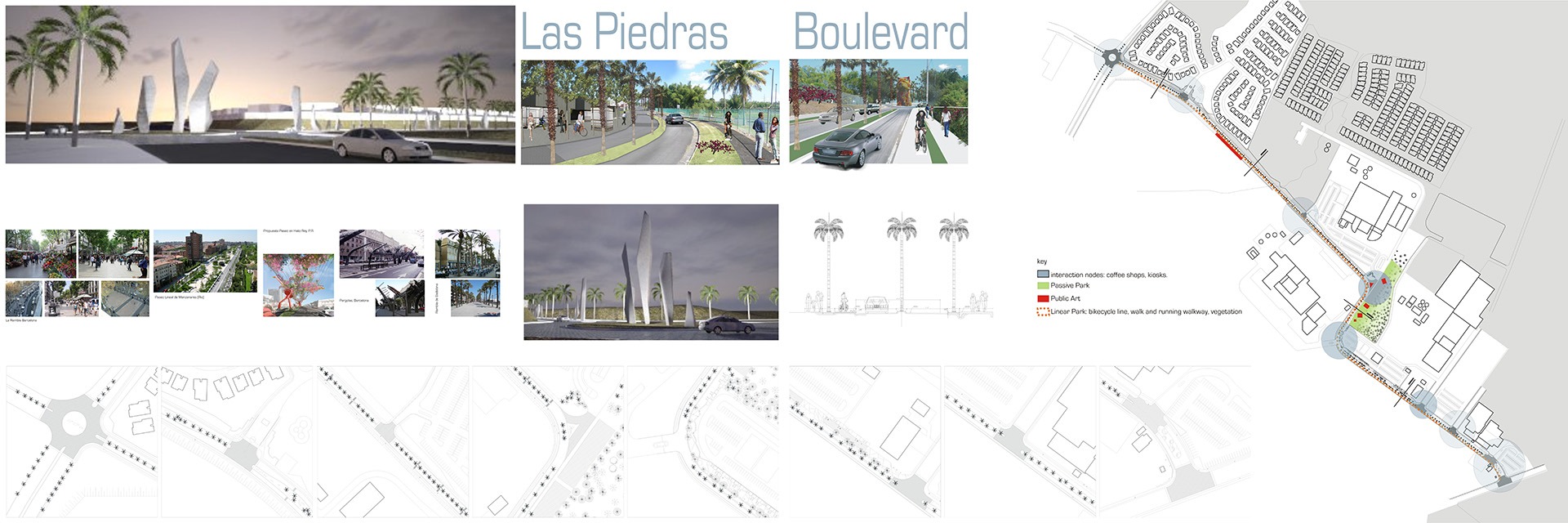 Boulevard Las Piedras, Puerto Rico, Taino, Urban Sculpture