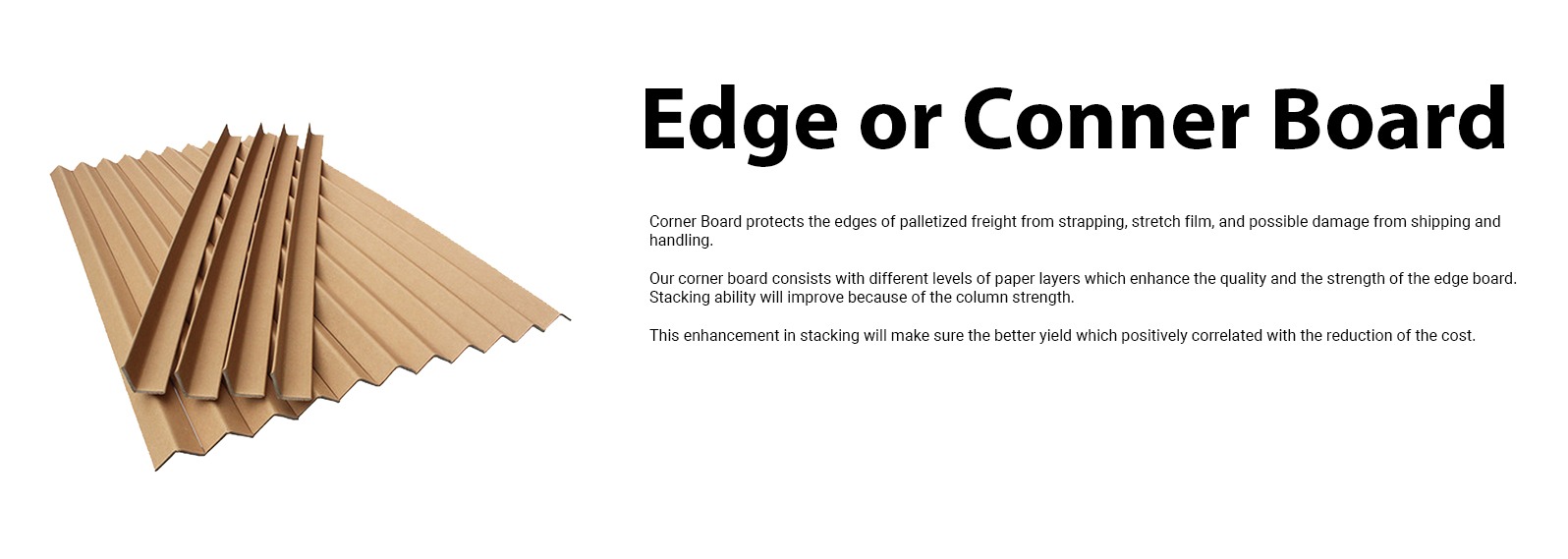 a group of paper edge board