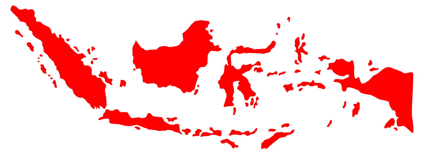 Map of Indonesia