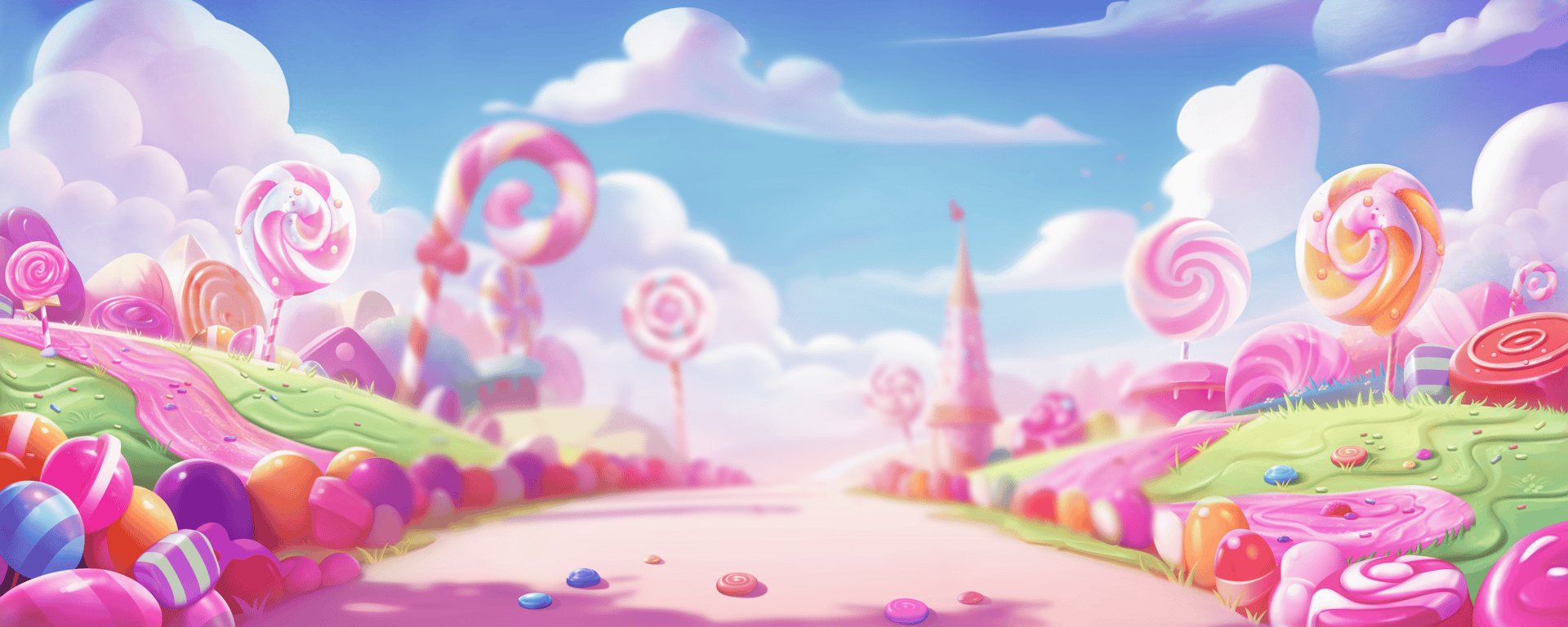 Sweet Rush Bonanza Background