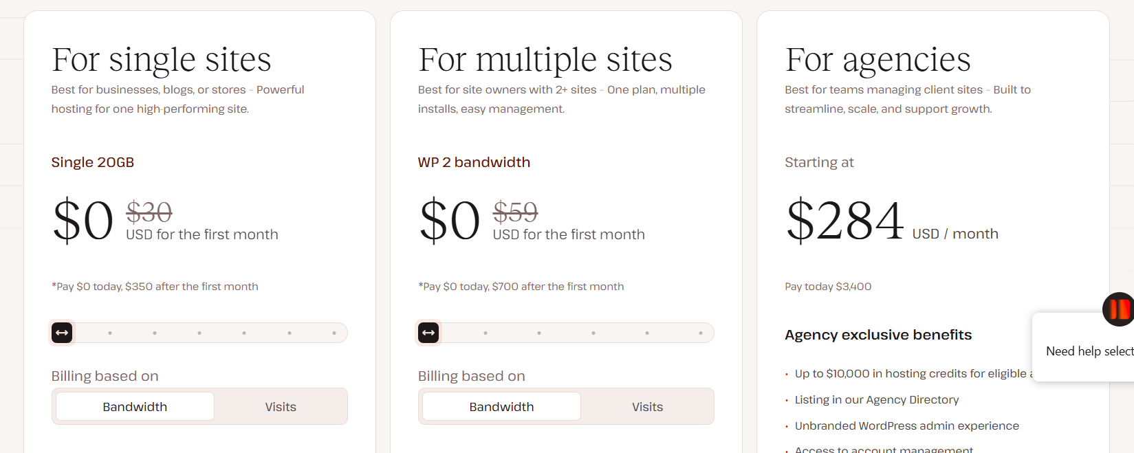 kinsta web hosting software price review