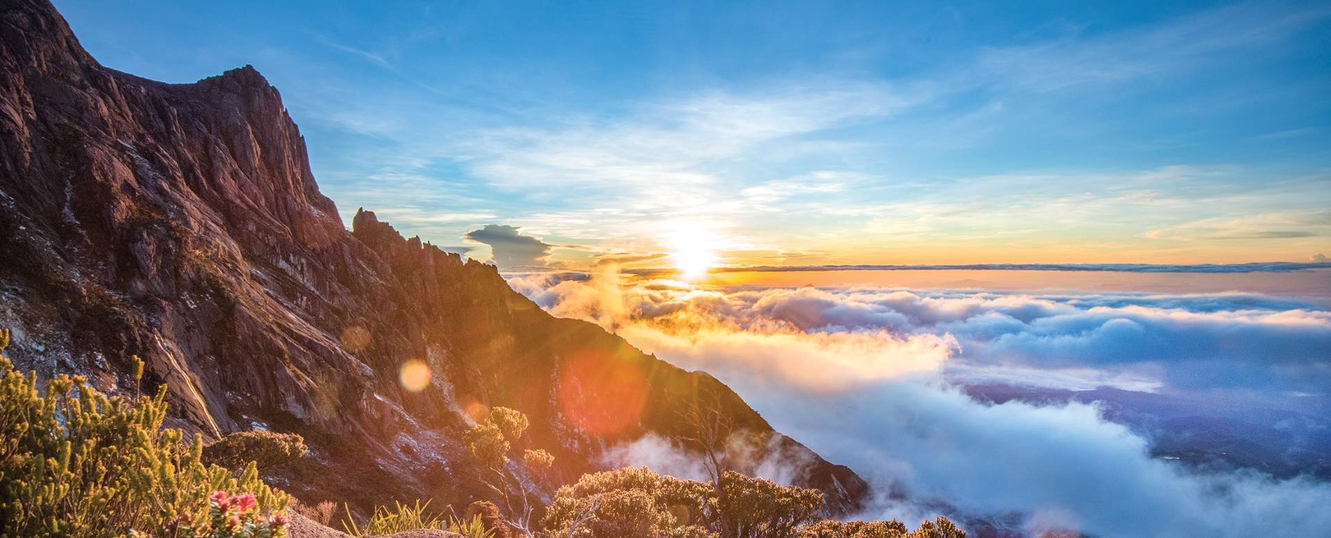 Sunrise from Mount Kinabalu