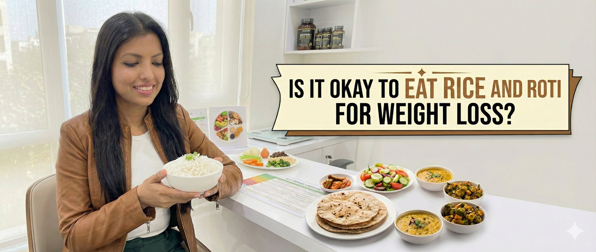 Can you eat Roti and Rice for weight loss? | Dietitian Ankita Gupta Sehgal Best Dietician in Delhi