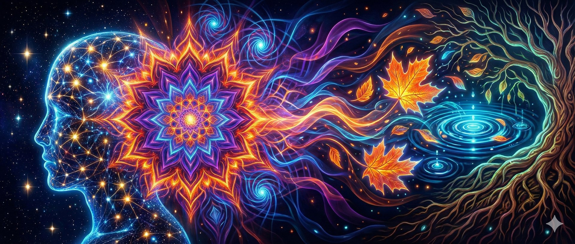 O poder das mandalas fornece conexões entre o real e o imaginário.
