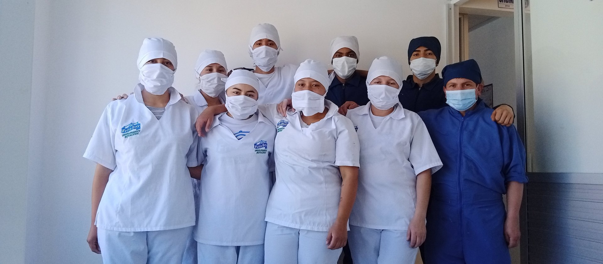 Colaboradores de la empresa Frits Boy