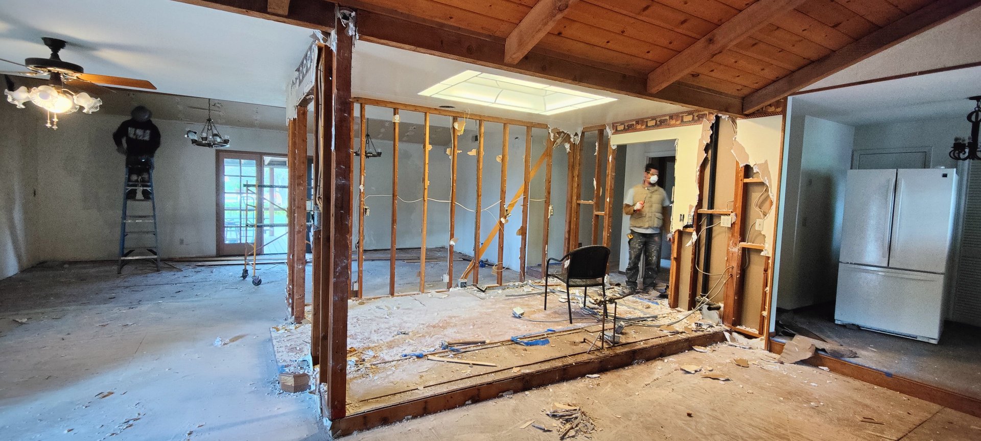 Work in progress from full home renovation