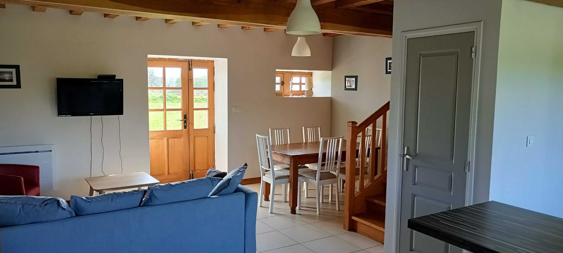 Séjour du gîte Carmesnil - Gîte de la cour d'Etienville au cœur des marais du Cotentin