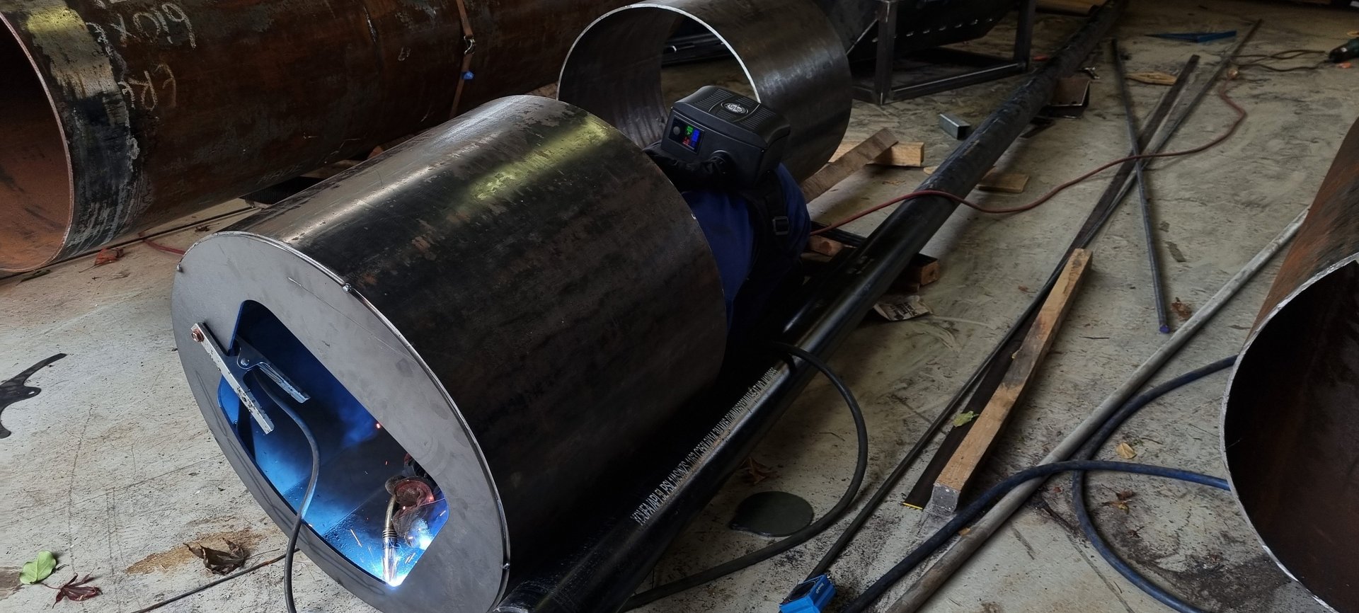 Building a custom Texas style offset smoker