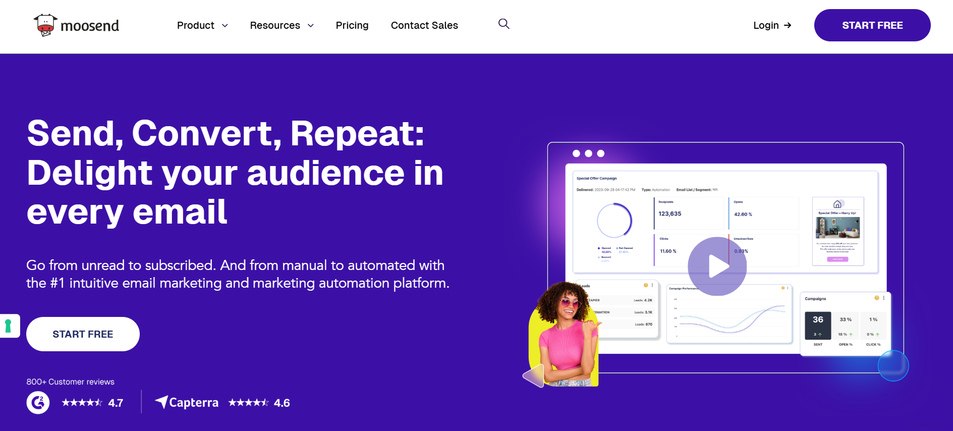 Moosend Best Free Email Marketing Tool Review
