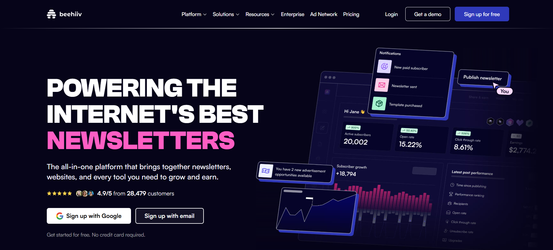 Beehiiv Best Free Email Marketing Tool Review