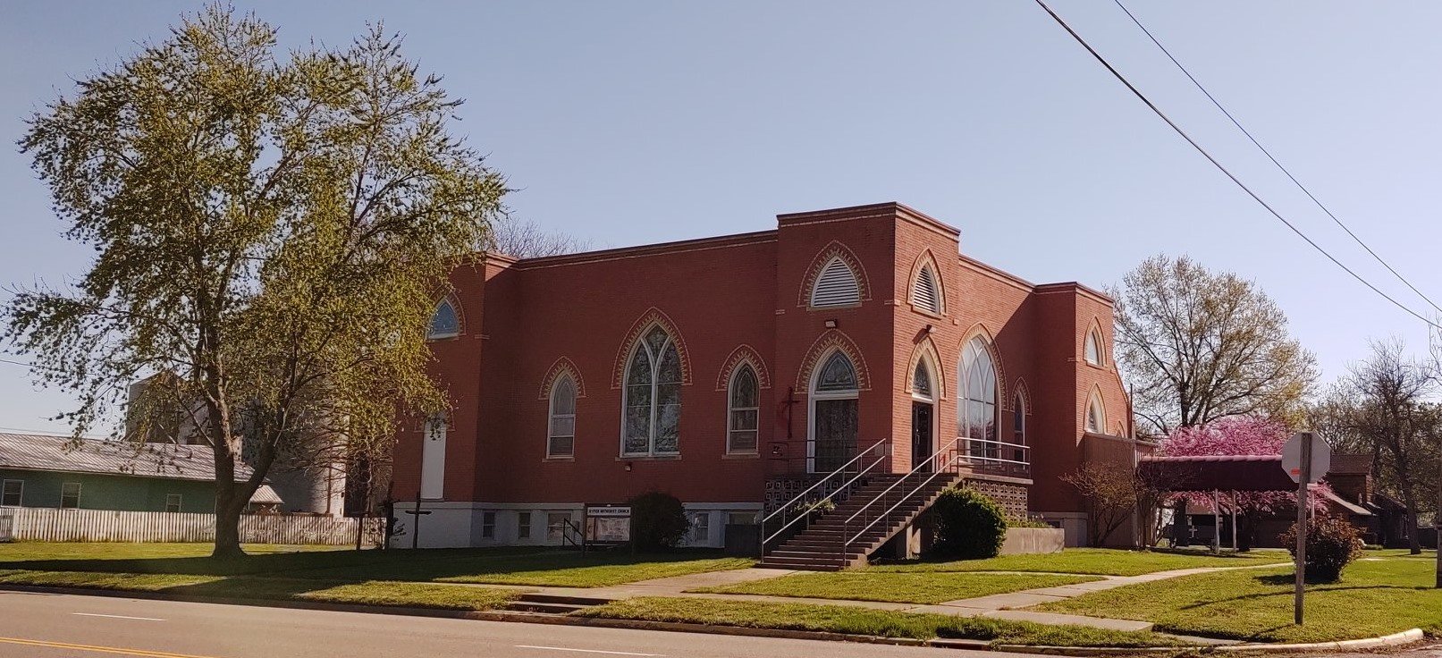 The Moran United Methodist Church building 1968