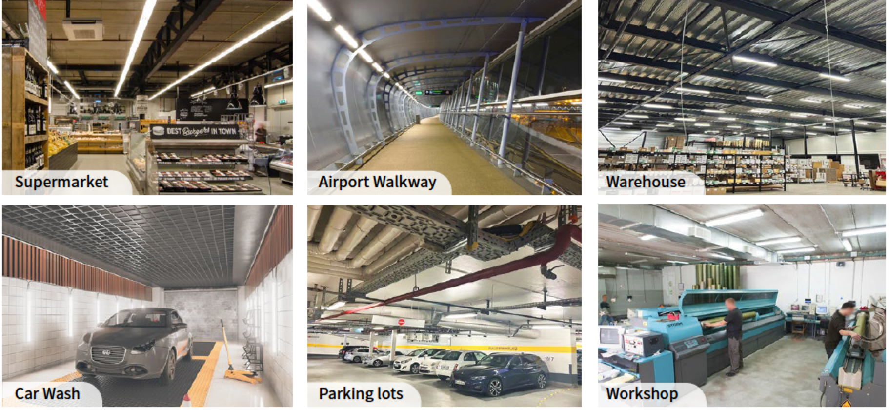 led triproof light aging test for parking lots