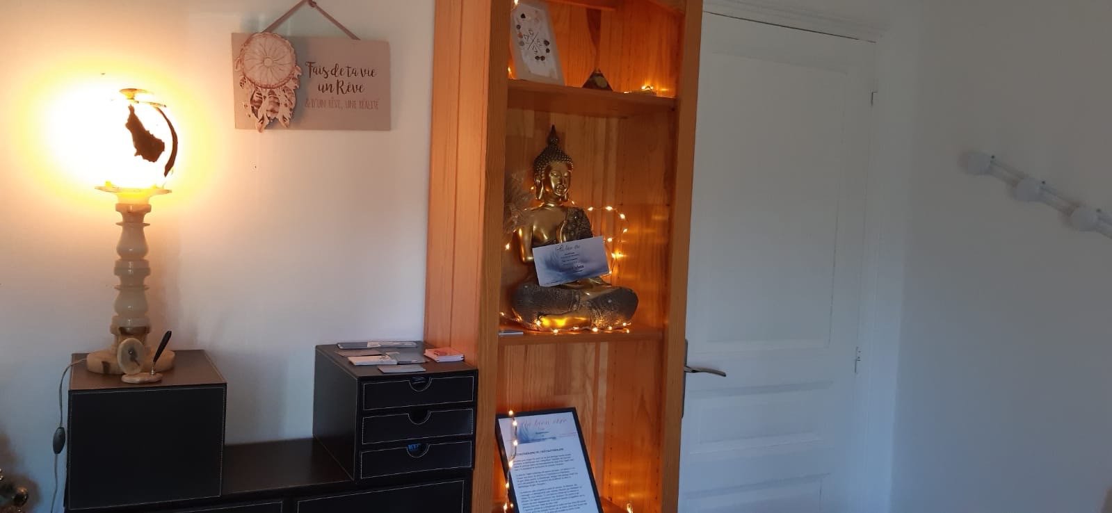 décoration de la salle d'Au Bien Être d'elles