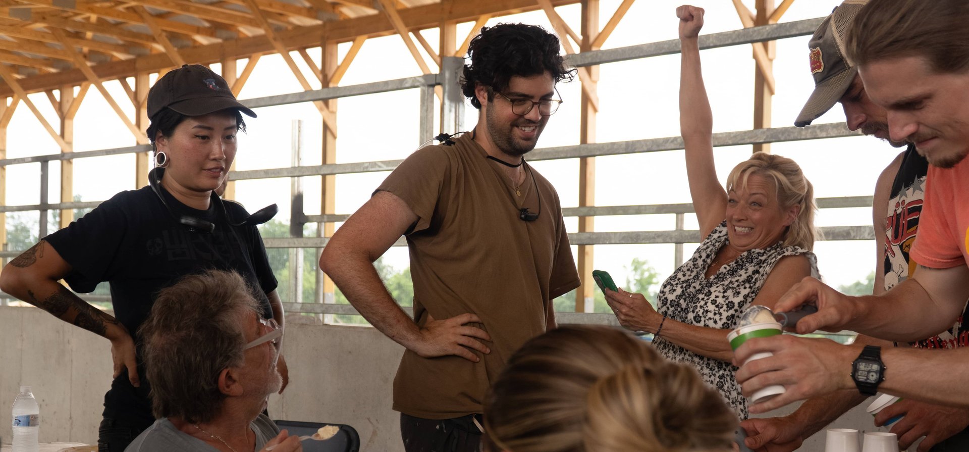 cast and crew members