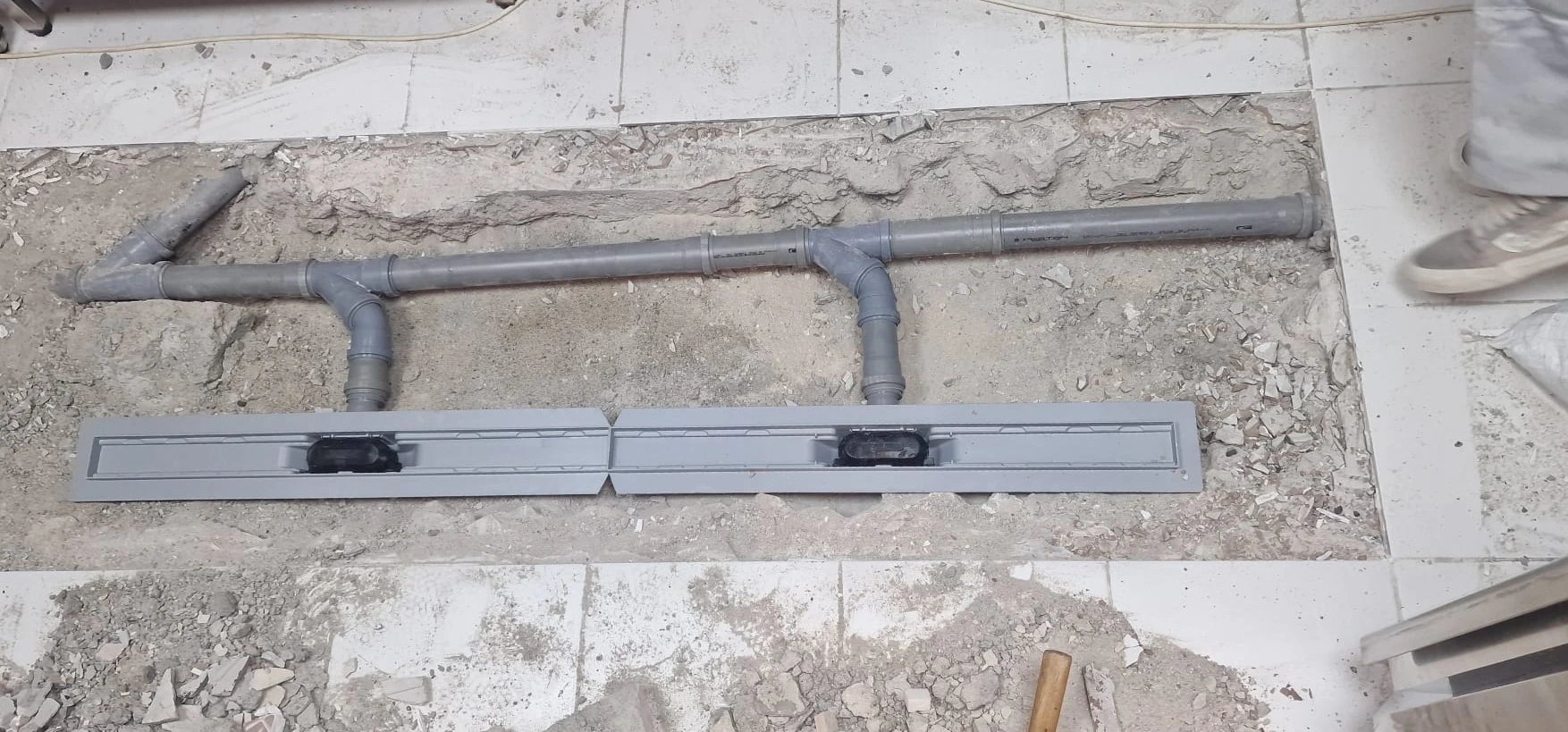 Ugradnja podnog slivnika