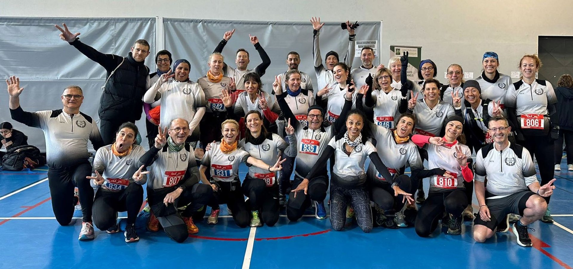 Groupe de la section athlé santé et loisir UAO31