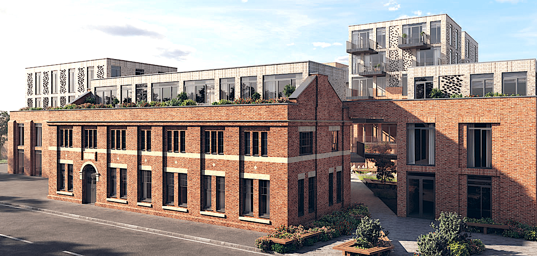 Electricity Works St Alban AL1 new build residential apartments for sale