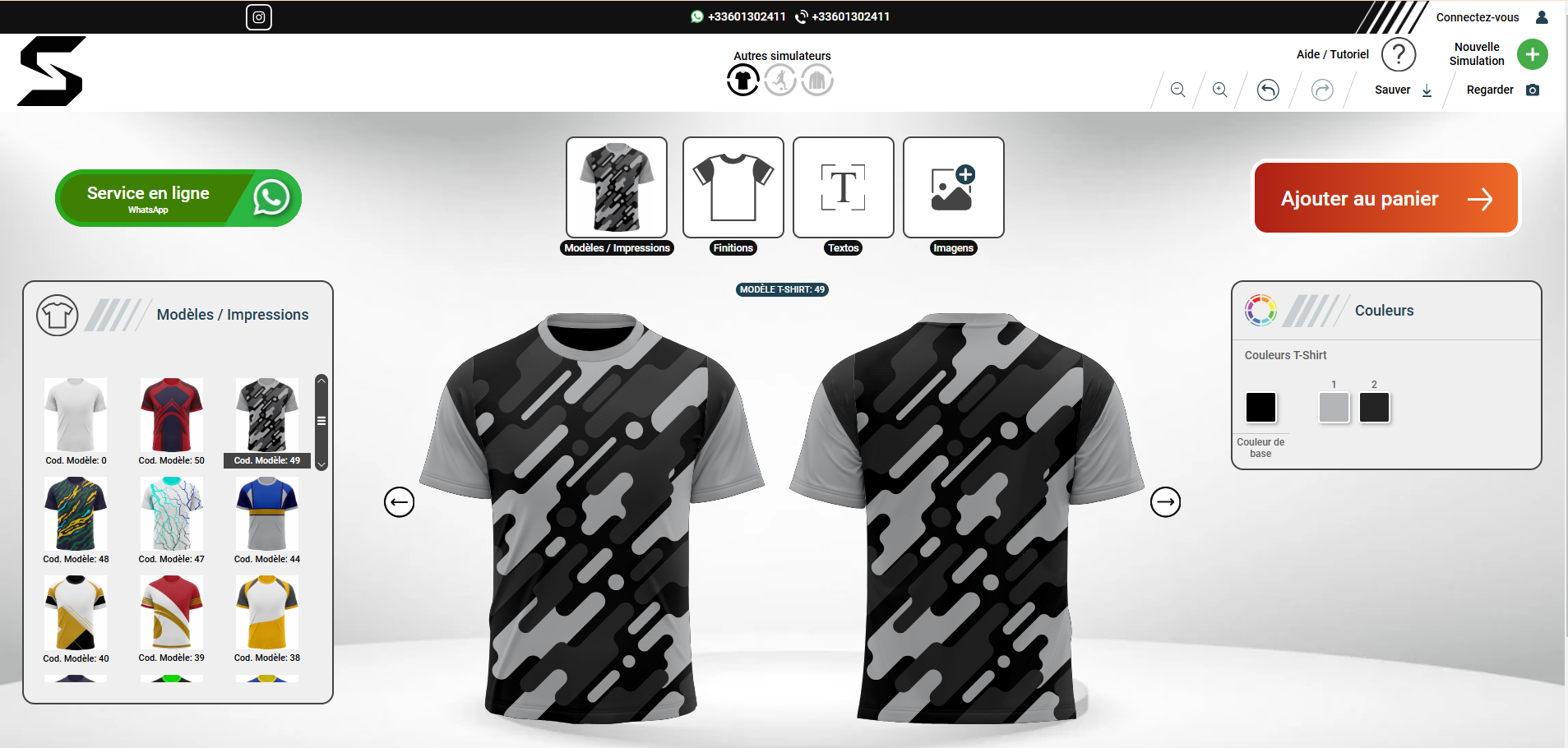 a t - shirt with a black and white shirt