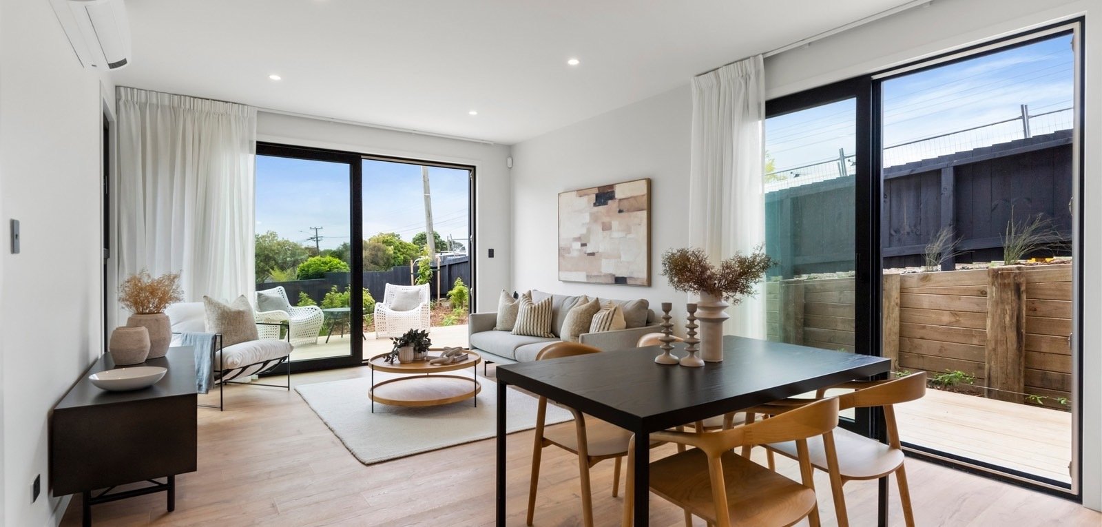 Living dining room Browns Bay new build